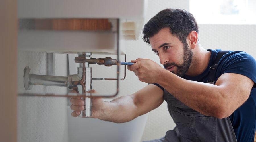 Professional clogged toilet repair in Seaford, DE