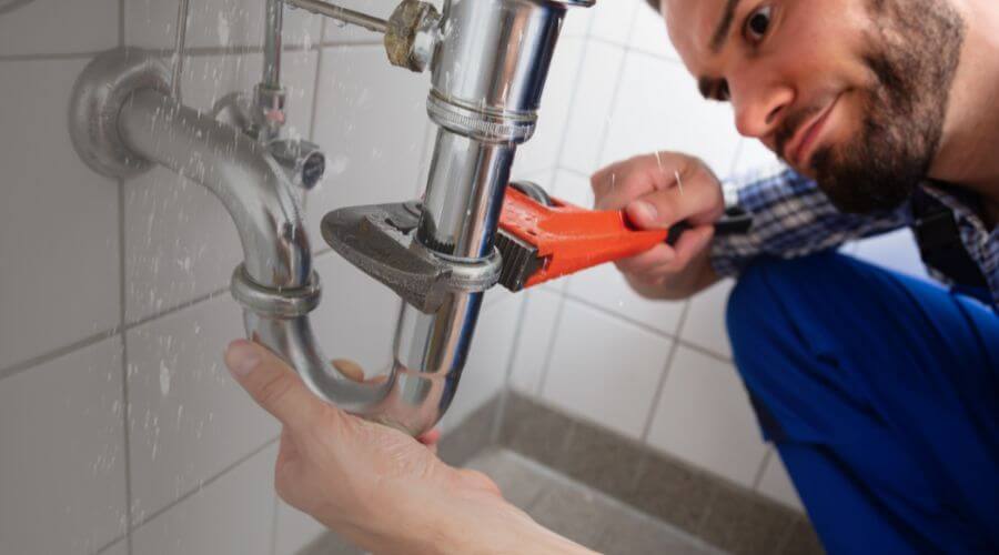 Professional clogged toilet repair services in Seaford, DE